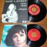 Stock 2 dischi 45 giri vinile - Marie Laforet