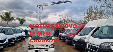 Nissan cabstar 35 cassone e gru 3.0 mjt 150 cv