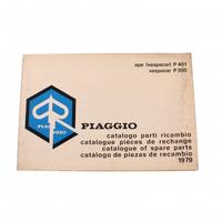 Catalogo ricambi Piaggio Ape Vespacar P350 - P401