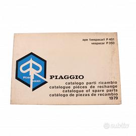 Catalogo ricambi Piaggio Ape Vespacar P350 - P401