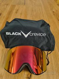 maschera sci black crevice nuova