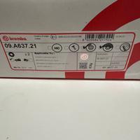 Dischi freno Brembo 09.A637.21 nuovi