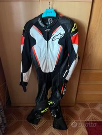 Tuta moto intera Alpinestar Atem V3 taglia 52