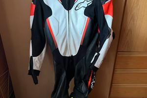Tuta moto intera Alpinestar Atem V3 taglia 52