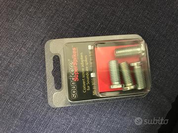 Soundcare  adattori Superspikes da M6 a M10 8pz.