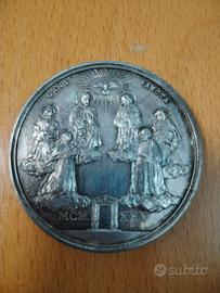Medaglia in argento papale Pio XI