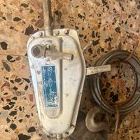 Tirfor argano verricello