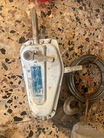 Tirfor argano verricello