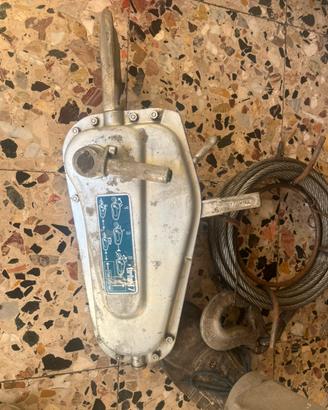 Tirfor argano verricello