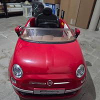 Macchina elettrica a batteria bambini Fiat 500