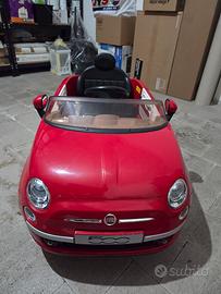 Macchina elettrica a batteria bambini Fiat 500