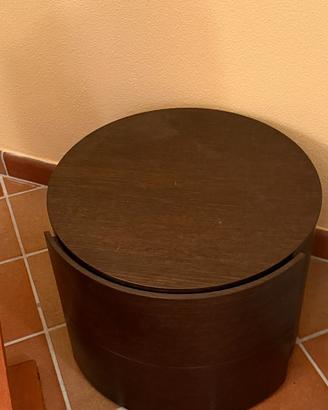 Comodini in legno wenghe’