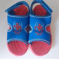ciabatte/Sandali  bimbo con spiderman/uomo ragno