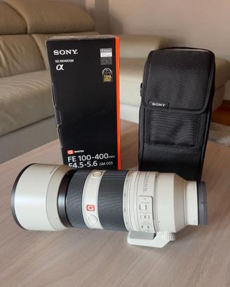 Sony FE 100-400 Teleobiettivo - COME NUOVO