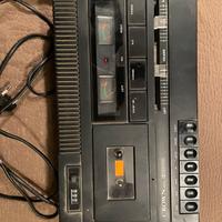 Stereo cassette deck Crown funzionante