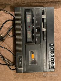 Stereo cassette deck Crown funzionante