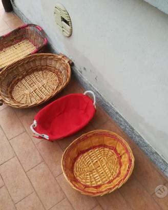 cesti in paglia come nuovi