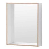 Specchio bagno marca TYNGEN con étagère bianco,