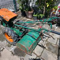 Motocoltivatore Goldoni 128B con fresa ed aratri 
