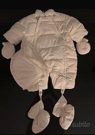 Tuta da neve bambina 1 mese