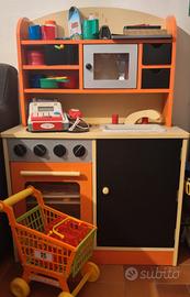 Cucina in legno
