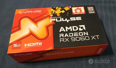 GPU AMD Radeon RX 9060 XT Sapphire Pulse 16GB