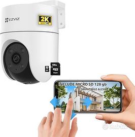 Telecamera motorizzata da esterno, 2K H8c, Wi-Fi 2