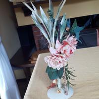 porta candele in ferro