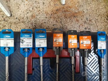 Punte per cemento sds plus Krino/Mungo