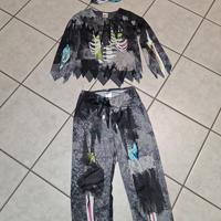 Costume Carnevale Hallowen 10/12 anni
