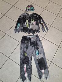 Costume Carnevale Hallowen 10/12 anni