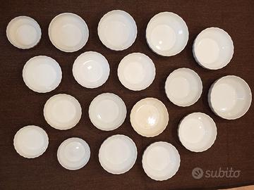 INSALATIERE VINTAGE COSTOLATE BIANCHE collez. N°17