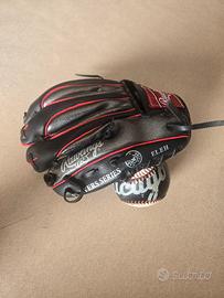 Set Baseball Rawlings - Guanto Alex Rodriguez 9.5"