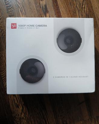YI Home Camera 1080p Family pack, ancora sigillate