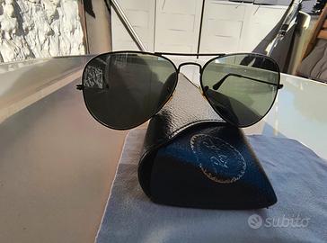 occhiali da sole uomo ray-ban Aviator polarizzati 