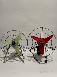 Lotto ventilatori vintage da tavolo anni 60/70 BJM
