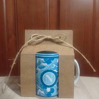 Tazza ceramica bianca Napoli