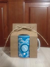 Tazza ceramica bianca Napoli