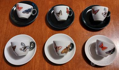 Servizio caffè IPA Butterflies,  nuovo 