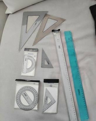 Set per disegno tecnico e la geometria.