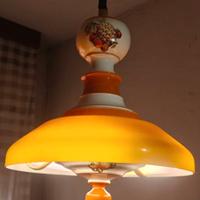 Lampadario in ceramica artigianale 