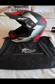 Casco Motocross e Mascherina