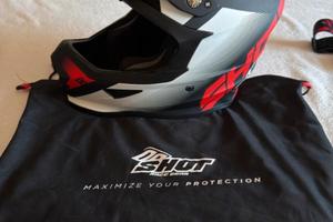 Casco Motocross e Mascherina