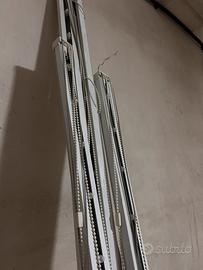 Binario per tende a bande verticali