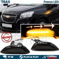 Frecce LED DINAMICHE per Chevrolet TRAX Lente Nera