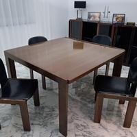 Cassina - Afra e Tobia Scarpa - tavolo con sedie