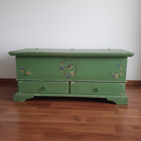 Cassapanca Shabby Chic / Country  verde salvia