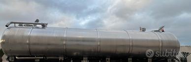CISTERNA 35000 LT ACCIAIO INOX PER VUOTO USATA