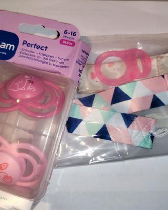 COPPIA CIUCCI MAM PERFECT SIGILLATI 6/16 SILICONE