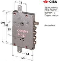 cilindro ovale, maniglie, e serrature